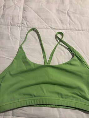Fleo Lime Green Strappy Swim Bralette